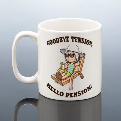 Funny Retirement Mug Women