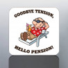 Funny Retirement Mug Men - Funny Retirement Gift Him - Work Colleague Leaving Present