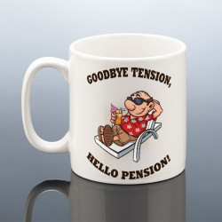 Funny Retirement Mug Men