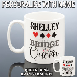 Personalised Bridge Game Mug