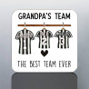 Daddy Team Mug - Personalised Football Shirts Mug - Dad Birthday Gift - Grandad Dream Team Cup