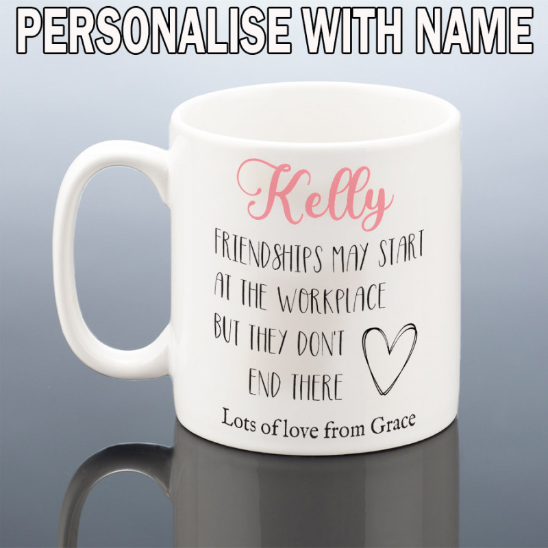 Personalised Work Friend Mug Personalised Work Friend Mug