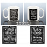 Personalised 80th Birthday Mug for Him