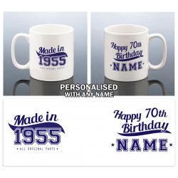 70th Birthday Mug for Him