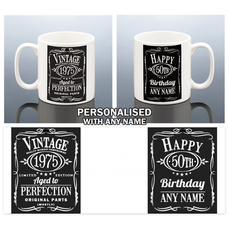 50th Birthday Mug for Him