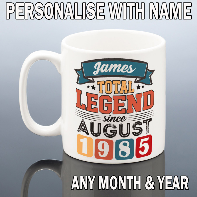PERSONALISED 40th BIRTHDAY MUG