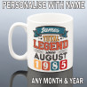 PERSONALISED 40th BIRTHDAY MUG