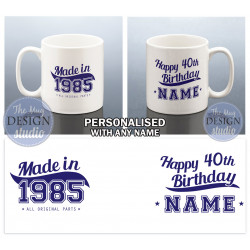 40th Birthday Mug for Him