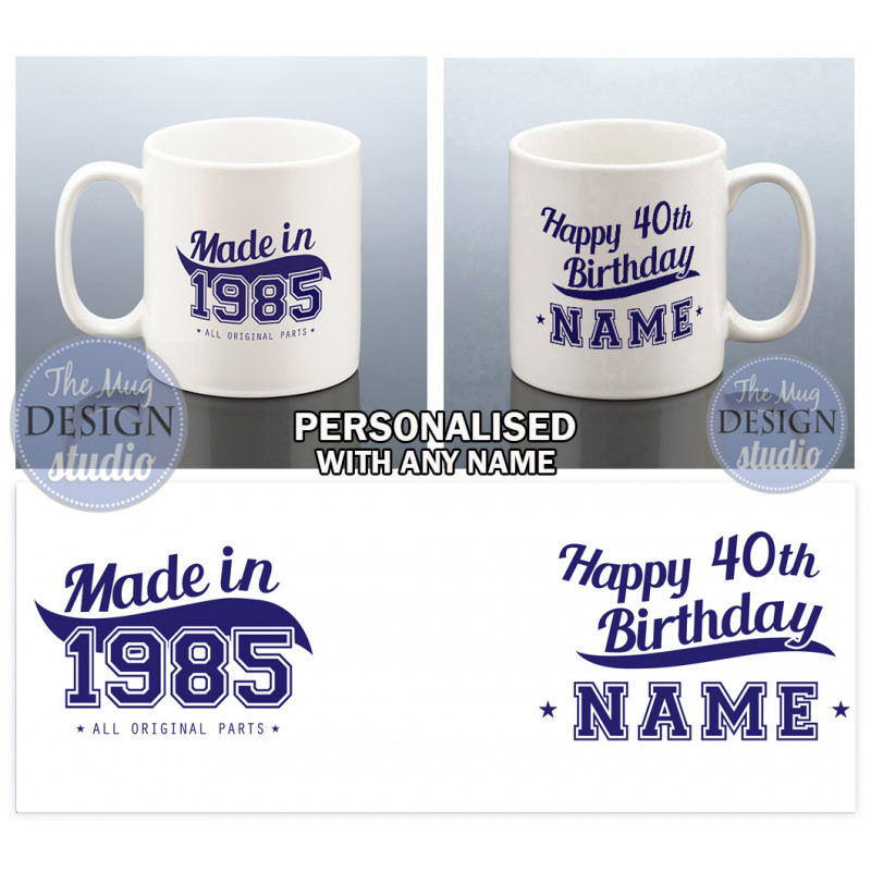 40th Birthday Mug for Him