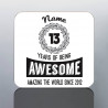 PERSONALISED 13th BIRTHDAY MUG