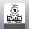 PERSONALISED 18th BIRTHDAY MUG