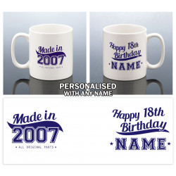 18th Birthday Mug for Him