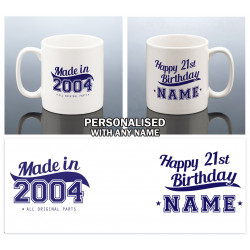 21st Birthday Mug for Him