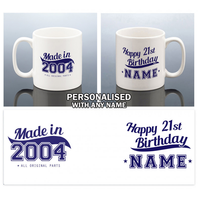 21st Birthday Mug for Him