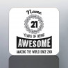 PERSONALISED 21st BIRTHDAY MUG
