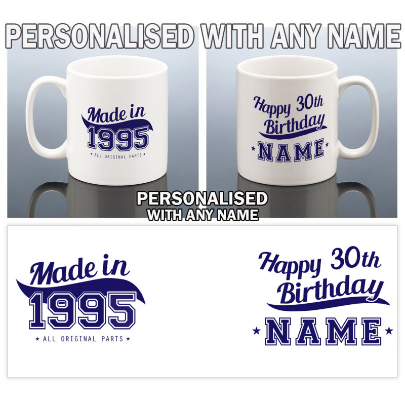 30th Birthday Mug for Him
