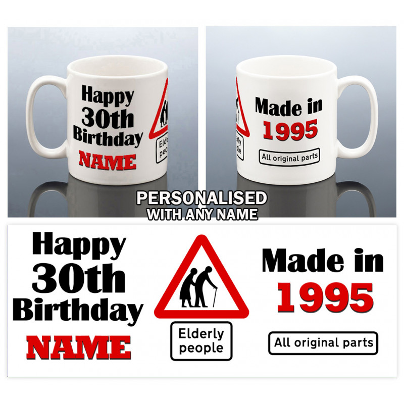 30th Birthday Mug for Him