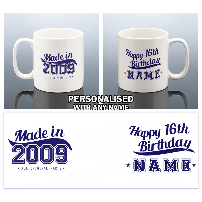 16th Birthday Mug for Him