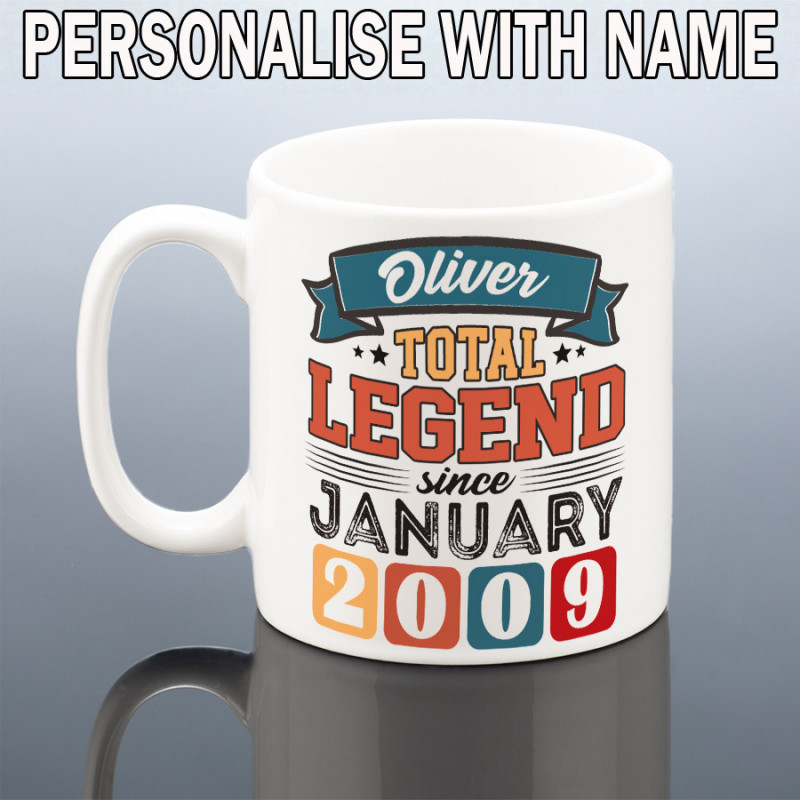 PERSONALISED 16th BIRTHDAY MUG for Him