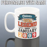 PERSONALISED 16th BIRTHDAY MUG for Him