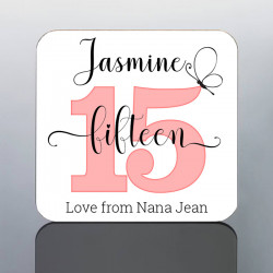 Personalised 15th Birthday Mug Girls