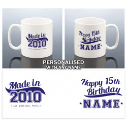 15th Birthday Mug for Him