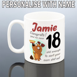 18th birthday mug