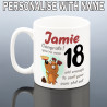 18th birthday mug