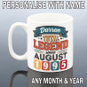 PERSONALISED 30th BIRTHDAY MUG Him