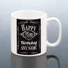 Personalised 75th Birthday Mug for Him
