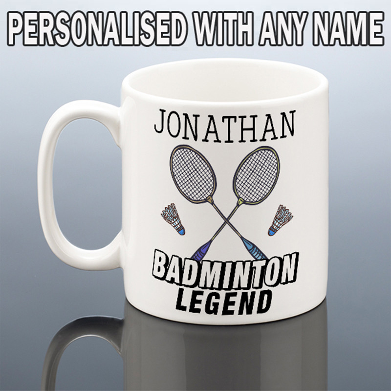 Badminton Legend Mug