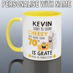 Funny 70th Birthday Mug