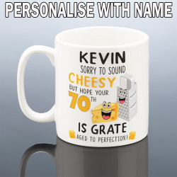 Funny 70th Birthday Mug