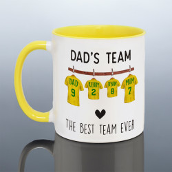 Personalised Football Mug