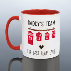 Personalised Football Mug