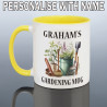 Personalised Gardening Mug for Him
