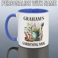 Personalised Gardening Mug for Him