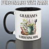 Personalised Gardening Mug for Him