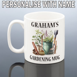Personalised Gardening Mug for Him