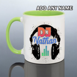 Personalised DJ Mug