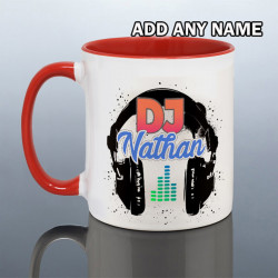 Personalised DJ Mug
