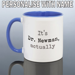 Personalised PhD Mug for Him