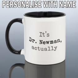 Personalised PhD Mug for Him