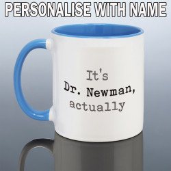 Personalised PhD Mug for Him