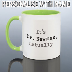 Personalised PhD Mug for Him