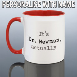 Personalised PhD Mug for Him