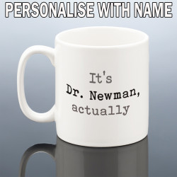 Personalised PhD Mug for Him
