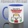 Personalised Engineer Mug