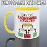Personalised Engineer Mug