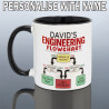 Personalised Engineer Mug